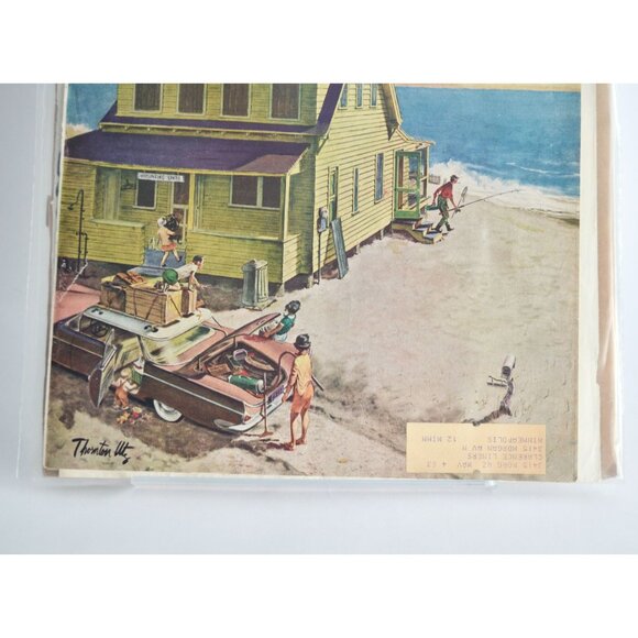 The Saturday Evening Post Magazine COVER June 18 1960 - Picture 3 of 3